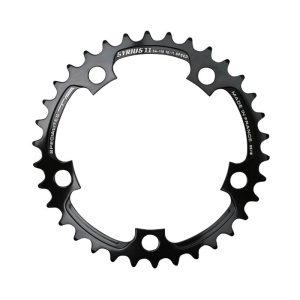Road Chainring 5 arms Ø 74 Ta Zelito 28 teeth triple Inner Black Aluminum 7075 Shimano Type 9-10-speed