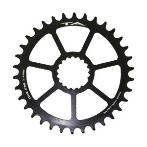 Plateau VTT Direct Mount Pour Cannondale Ai Ta One C55 34 dents Compatible Fsa Ta 10-11-12V. Noir (Deport 6 mm)