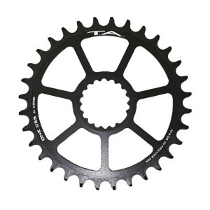 Plateau VTT Direct Mount Pour Cannondale Ai Ta One C55 32 dents Compatible Fsa Ta 10-11-12V. Noir (Deport 6 mm)