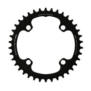 Plateau VTT 4 branches Ø 104 Ta One 30 dents Mono Noir Mat Alu Pour Shimano - Sram - Race Face - Fsa 10-11-12V. Narrow Wide (Compatible Toute Chaîne 12V Sauf Shimano)