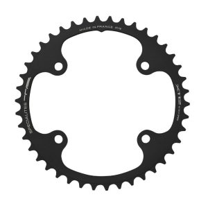 Plateau Route 4 branches Ø 112 Pour Campagnolo Ta 34 dents Intérieur Record-Super Record-Chorus-Potenza Gris 11V.