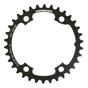 Plateau Route 4 branches Ø 110 Pour Shimano Ultegra R8000 - R8050 Stronglight 34 dents Intérieur Noir Ct2 11V. (Pour Plateau 49 Et 50 dents)