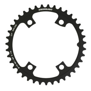 Plateau Route 4 branches Ø 110 Pour Shimano Ultegra R8000 - R8050 Stronglight 39 dents Intérieur Noir Ct2 11V. (Pour Plateau 53 dents)