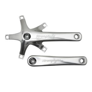 Manivelle Droite + Gauche Stronglight Track 2000 Piste - Fixie L 165 mm Pour Plateau 144