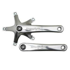 Manivelle Droite + Gauche Stronglight Track 2000 Piste - Fixie L 170 mm Pour Plateau 144