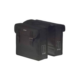 Bike Rear Double Pannier Basil Mara 3Xl 52L Black (40X19X49 cm)