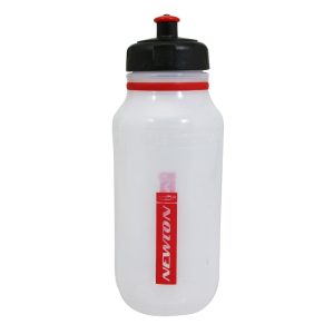 Bottle Newton Two Colourless Deco Red 600Ml (Screw)