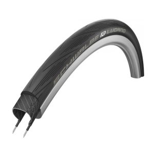 Pneu Route 700 X 25 Schwalbe Lugano2 Endurance Renfort Anti-Crevaison Noir Tr (25-622)