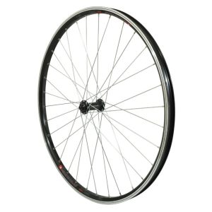 Hybrid Wheel - Cargo - E-bike - E-Bike - Longtail Shoe Lockout M840 Kargo Front Shimano Hub Qc300 500 Black (Reinforced) Spoke Zing Rim 25C 32 Spokes -Max. Weight 180 Kg- (Included Quick Release)