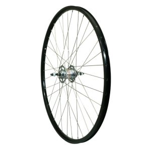 Roue VTC 700 X 35 - 28" Er20 Arrière Noir Double Paroi Moyeu Nexus 3V Frein Tambour 36 Rayons INOX (Sg-3R40)
