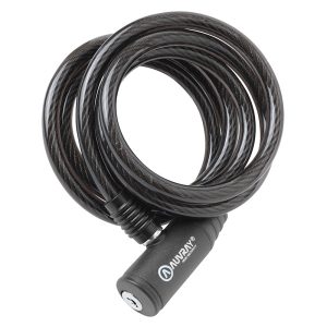 Antivol Vélo Spiral A Clé Auvray Diam 8 mm L 1.50 M (Avec Support)