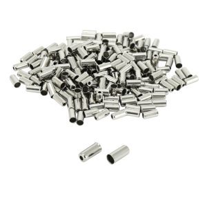 Embout De Gaine Dérailleur 4 mm - Long 10 mm Métal (Sachet De 200) -Fibrax-