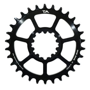 Plateau VTT Direct Mount Pour Sram Gx - Xx1 - X01 Ta Dm3 30 dents 11-12V. Noir Narrow Wide (Transmission Boost Deport 3 mm)