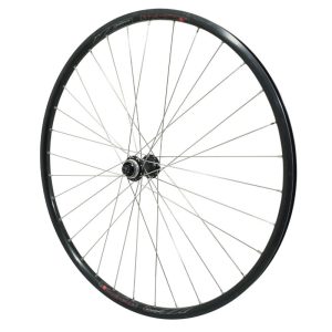 Hybrid Wheel Rotor Lockring 700 X 35 - 28" Er20 Front Black Shimano Hub Acera Qc400 CenterLock Stainless Spoke Rim 19C 32 Spokes
