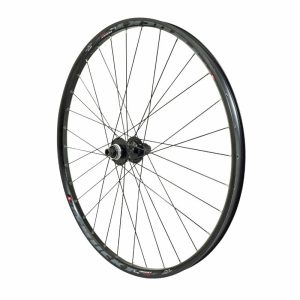 MTB Disc Wheel 29" Trucky 30 Tubeless Ready Rear CenterLock Black Shimano Hub Tc500 Cassette Microspline 12V Thru-axle 12-142 Rim 30C 32 Spokes