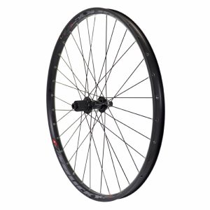 Roue VTT Disque 27.5" Trucky 30 Tubeless Ready Arrière Centerlock Noir Moyeu Shimano Tc500 11-10V Axe Traversant 12-142 Jante 30C 32 Rayons