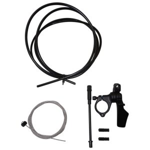 Lever for Dropper Seatpost Satori Aluminum Black Handlebar Mount MTB (Supplied with Cable)