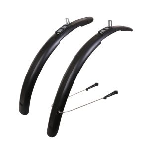 Garde Boue City-VTT Rapide Zefal Trail 65 mm Noir (Paire) Pour Pneu 650B-700C-26"-27.5"-29" Section Maximum 2.4"