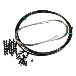 Transmission Fibrax Pour Tige De Selle Suspension Câble INOX Et Gaine Anti-Compression Noir Légère (Vendu A L Unite)