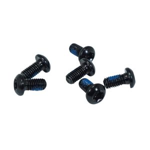 Vis De Fixation Disque De Frein Fibrax Noir Compatible Shimano-Sram (Sur Carte Par 6 Pieces)