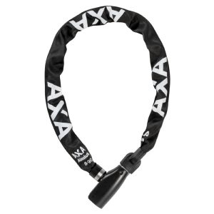 Antivol Vélo Chaîne A Clé Axa Absolute Diam 8 mm L0.90M Noir - Niveau Protection Eleve Pour Vélo Électrique - Sécurité Niveau 9-15