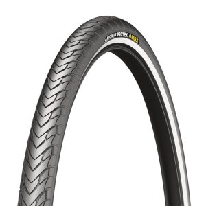Pneu City 20 X 2.20 Michelin Protek Max Renfort 5 mm Noir Tr (56-406) Usage Intensif Flanc Reflex Compatible VAE (Offre Spéciale)