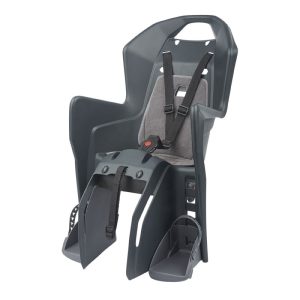 Child Seat Rear Polisport Fix on Rear Rack Mount Vice Koolah Grey Cushion Grey (9 22Kgs) Approved 14344