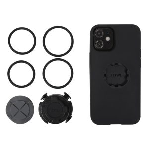 Support Smartphone-Telephone Zefal Z Console Lite Avec Protection Pour Iphone 12 Mini (5.4") Étanche Avec Support Rotatif