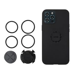 Support Smartphone-Telephone Zefal Z Console Lite Avec Protection Pour Iphone 12 Pro Max (6.7") Étanche Avec Support Rotatif