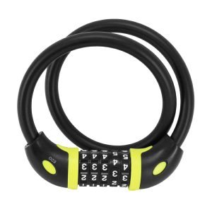 Bike Lock Cable Combination Auvray Dia 12 mm L 65 cm Matte Black