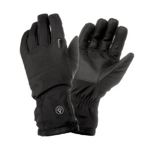 Gants Vélo City Long Tucano Lux Noir Taille M Avec Éclairage LED Usb Intégré (Paire Sur Carte)
