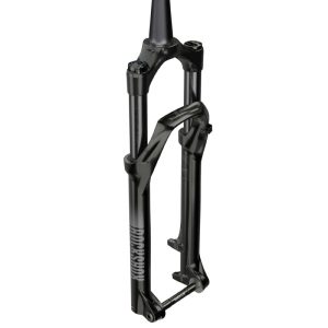 Fourche VTT 29 " Rockshox Judy Silver Tk Solo Air Noir Pour Frein A Disque (Cone 39.8 mm En Bas) Pivot Conique Lisse 1"1-8-28,6 Avec Axe Traversant Boost 15X110 Extérieur Réglable-Blocable Deb. 120 mm