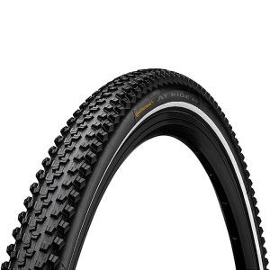 Pneu VTC Cross 700 X 42 (28-29 X 1,60) Continental All Terrain Ride Noir Tr Flanc Relex Renfort Anti-Crevaison (42-622) (Offre Spéciale)
