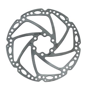 Disque De Frein VTT 6 Trous Brakco Brake 160 mm Argent