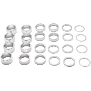 Entretoise Direction Alu Argent 1"1-8-28.6 (Boite Contient 4X2 mm-6X5 mm-6X10 mm-4X15 mm-4X20 mm)