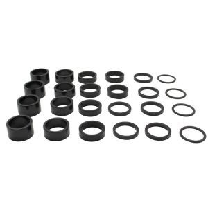 Entretoise Direction Alu Noir 1"1-8-28.6 (Boite Contient 4X2 mm-6X5 mm-6X10 mm-4X15 mm-4X20 mm)