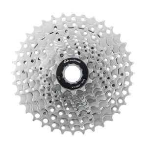 Cassette 10V. P2R 11-36 Pour Shimano-Sram VTT Argent (11-13-15-17-19-21-24-28-32-36)