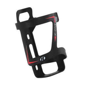 Porte Bidon Roto Composite Slide K-One Noir Deco Rouge Sortie Laterale Pour VAE (Vendu A L'Unite Sur Carte)