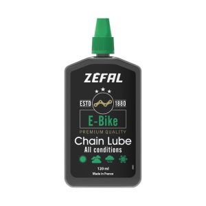 Lubrifiant Vélo Chaîne Zefal E-Bike Chain Lube Toutes Conditions (Burette 120Ml)