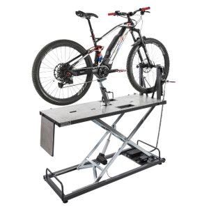 Table - Pont Elevateur - Pied Réparation Vélo Officine Parolin Agilis Power Électrique Avec Utilisation Batterie (Livre Sans Le Support Guidon Ref 149840) Ideal Pour VAE, Fat Bike ... -Gist-