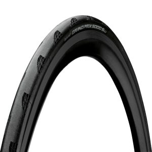 Pneu Route 700 X 25 Continental Grand Prix 5000S Noir Tubeless Ready Ts (25-622) -Gp5000 Str-