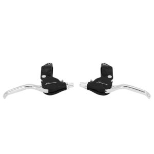 Levier De Frein VTT Enfant V-Brake Newton Alu-Résine Noir Anti-Pincement (En Sachet)