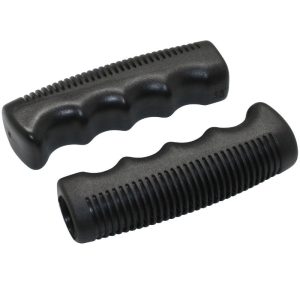 Poignée City Caoutchouc Noir Preforme 110 mm (Paire) Ø 22