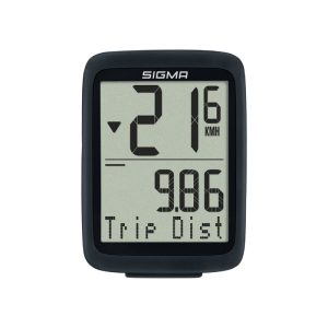 Bike Computer Sigma Bc 8.0 Wr Wire Black (8 Functions)