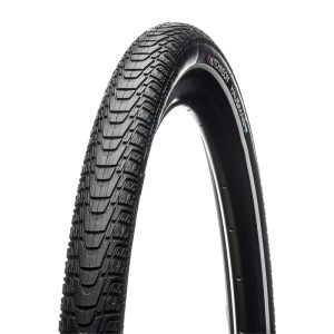Pneu VTC - VAE Urbain 700 X 40 (29 X 1.50) Hutchinson Haussmann Infinity Protect Noir Tr Reinforced 5 mm Flanc Reflex (40-622) Homologué VAE E50