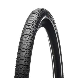 Pneu VTT Urbain - VAE 27.5 X 2.40 Hutchinson Haussmann Infinity Protect Noir Tr Reinforced 5 mm Flanc Reflex (57-584) Homologué VAE E50