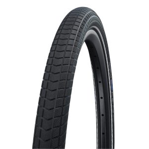 Pneu VTT Urbain - VAE 20 X 2.15 Schwalbe Big Ben Plus Addix Noir Tr (55-406) Renfort Green-Guard Flanc Reflex Homologué VAE E50