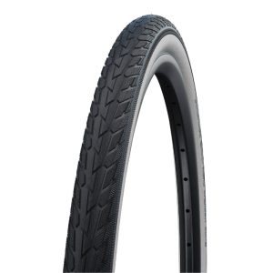 Pneu VTT Urbain 26 X 1.75 Schwalbe Road Cruiser Hs484 Noir Flanc Beige Tr (47-559)