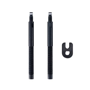 Prolongateur De Valve Presta Schwalbe 60 mm Noir Compatible Tubeless (Vendu A La Paire Sur Carte)