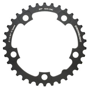 Plateau Route 5 branches Ø 110 Pour Shimano Ultegra 6750 Stronglight 34 dents Intérieur Noir Ct2 10V.